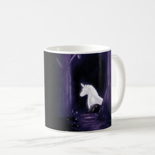 De Café Caneca Kirion e o Unicórnio Místico (Frente Esquerda)