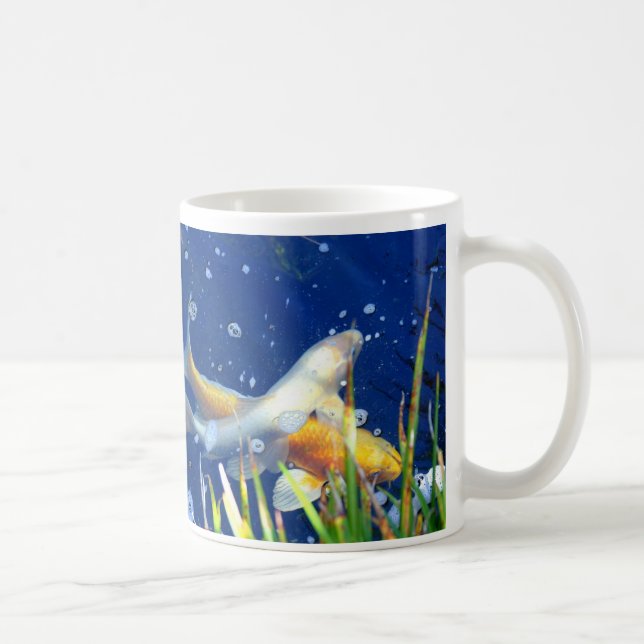 De Café caneca koi pond (Direita)