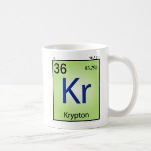 De Café Caneca (Kr) do elemento do crípton