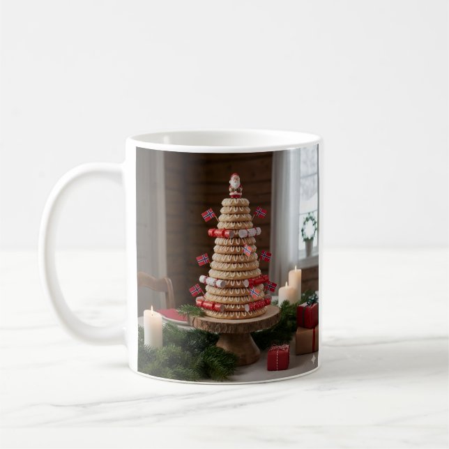 De Café Caneca Kransekake Norueguesa (Esquerda)