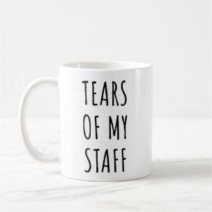 De Café Caneca Lágrimas Divertidas da Minha Equipe present