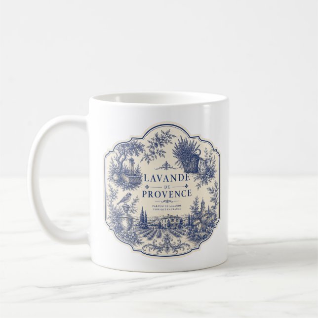 De Café caneca lavanda da provença  (Esquerda)