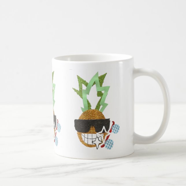 De Café Caneca legal do abacaxi (Direita)