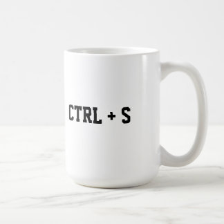 De Café Caneca Lembrete Ctrl + S