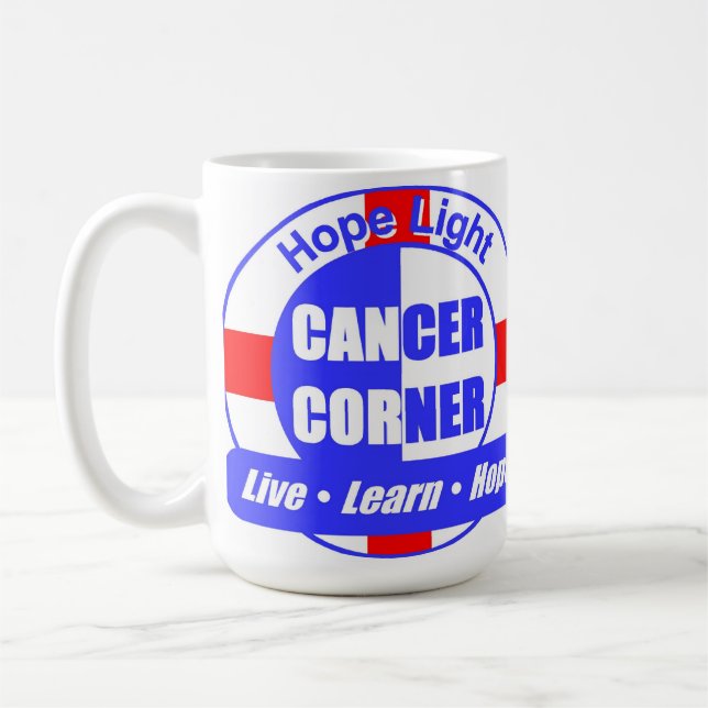 De Café Caneca leve do canto do cancer da esperança (Esquerda)
