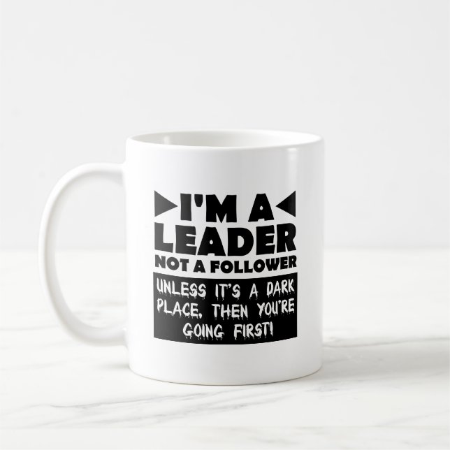 De Café Caneca Líder a Menos que Seja Escuro Engraçado (Esquerda)