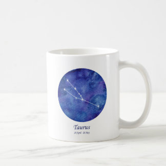 De Café Caneca lindo da constelação do zodíaco do Taurus