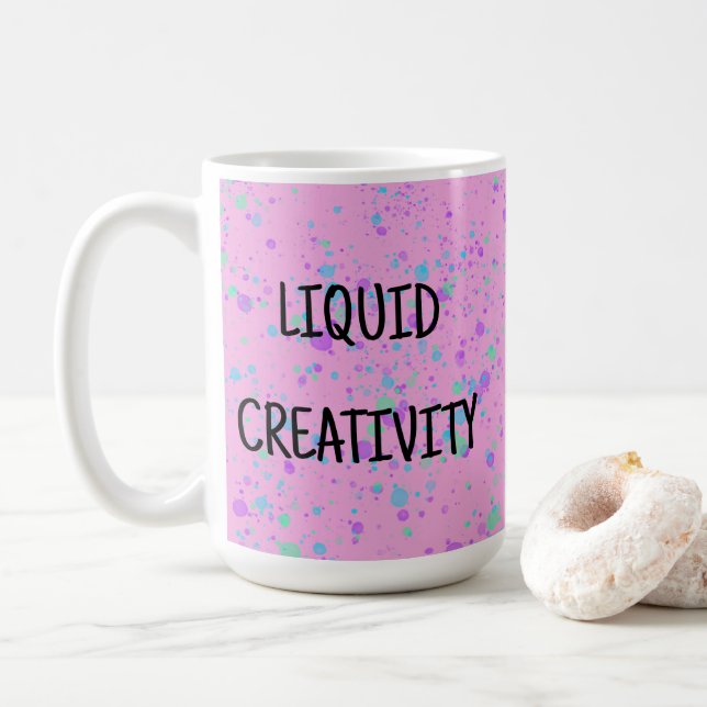 De Café Caneca Liquid Creativity (Com Donut)