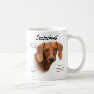 De Café Caneca lisa do Dachshund