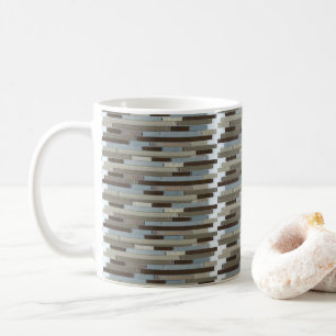 De Café Caneca Listra Mosaico