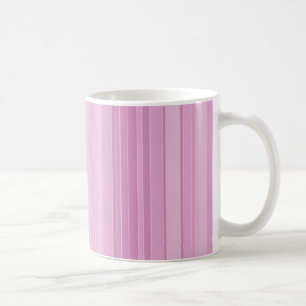 De Café Caneca listrada roxa