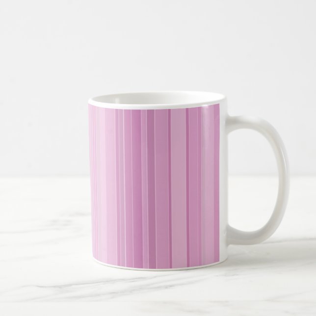 De Café Caneca listrada roxa (Direita)