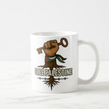 Caneca Livre Palestina Apoio à Solidariedade Pales
