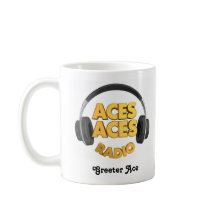 caneca logotipo Aces Ás