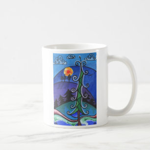 De Café Caneca longa das sombras