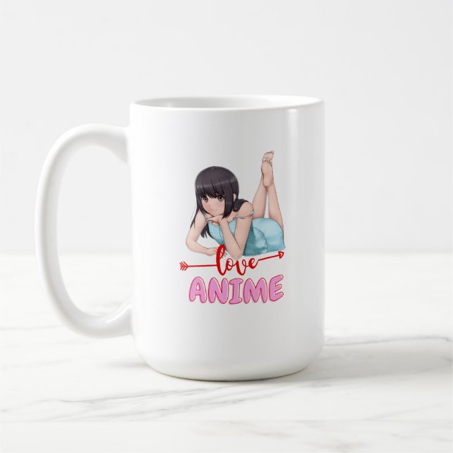 De Café Caneca Love Anime (Esquerda)