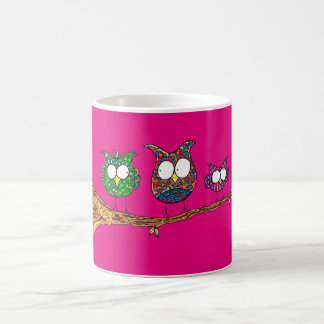 De Café Caneca lunática das corujas