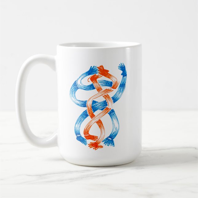 De Café Caneca Mãe Com Todas as Mãos à Obra (Esquerda)