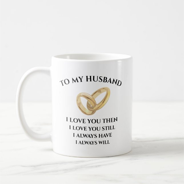 De Café Caneca Mágica Para Meu Marido, (Esquerda)