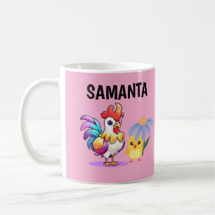 De Café Caneca Mágica Personalizada do Galo