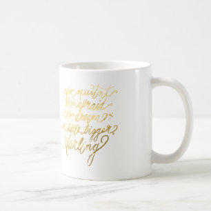 De Café Caneca "mais grande" ideal Dourado