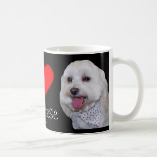De Café Caneca maltesa do amor