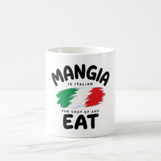 De Café Caneca Mangia Divertida Italiana Para Cale a Boca