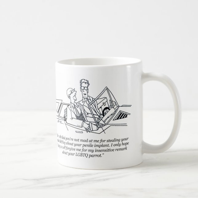 De Café Caneca mão esquerda tagarela (Direita)