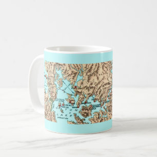 De Café Caneca Mapa Antigo do Canal do Panamá