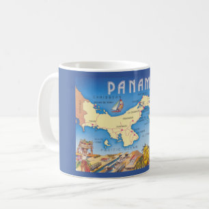 De Café Caneca Mapa do Panamá