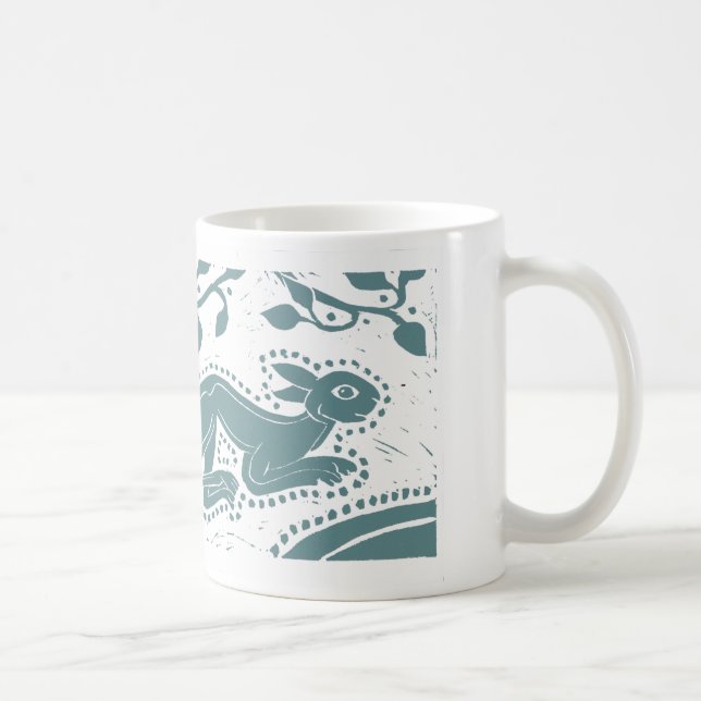 De Café Caneca Mar-Verde celta da lebre (Direita)