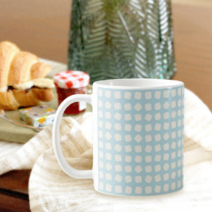 De Café Caneca Marshmallow Azul da Prússia
