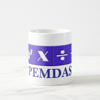 De Café Caneca matemática PEMDAS