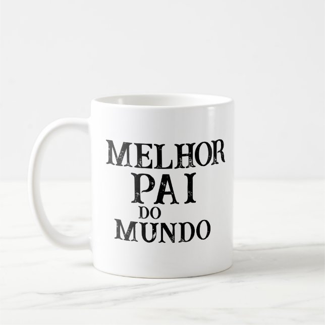 De Café caneca melhor pai do mundo (Esquerda)