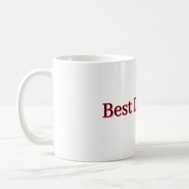 De Café Caneca Melhor Pai do Mundo – Presente Perfeito par (Esquerda)