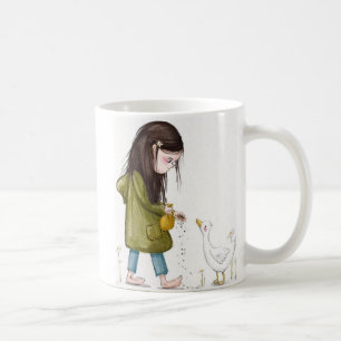 De Café Caneca Menina Caprichosa e Pato – Kind Ones Capric