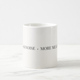 De Café Caneca Menos Ruído Mais Significado – Minimalista