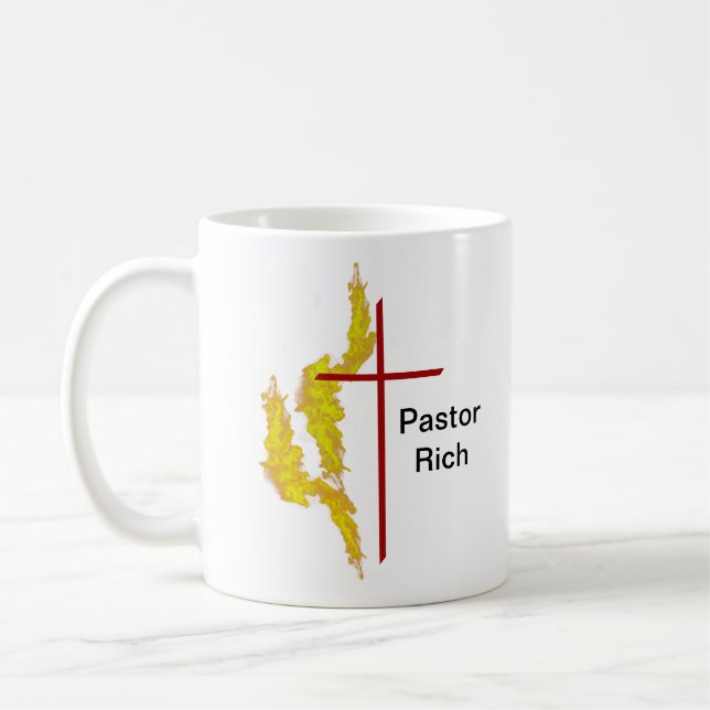 De Café Caneca metodista do pastor (Esquerda)