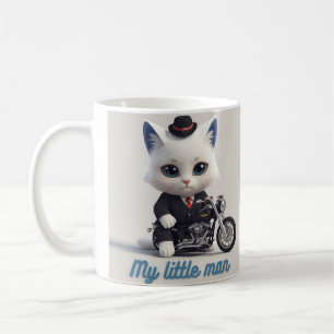 De Café Caneca Meu Pequeno Homem - Gato Kawaii Fofo em Mot