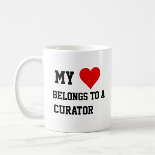 De Café Caneca Meu Pertence a um Curador