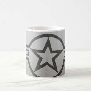 De Café Caneca militar da estrela