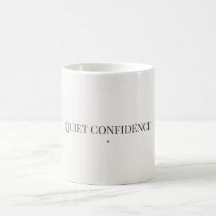 De Café Caneca Minimalista Confiança Silenciosa