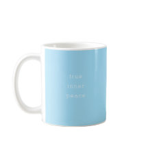 Caneca Minimalista Paz Interior Verdadeira