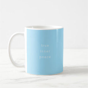 De Café Caneca Minimalista Paz Interior Verdadeira