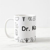 Caneca Minimalista Personalizada para Farmacêutico