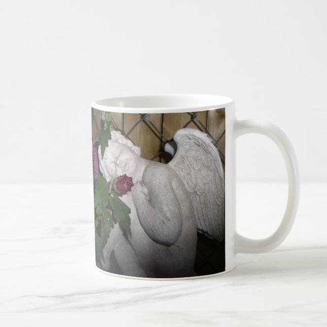 De Café Caneca minúscula do anjo do sono (Direita)