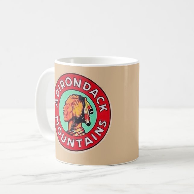 De Café Caneca Montanhas Adirondack (Frente Esquerda)