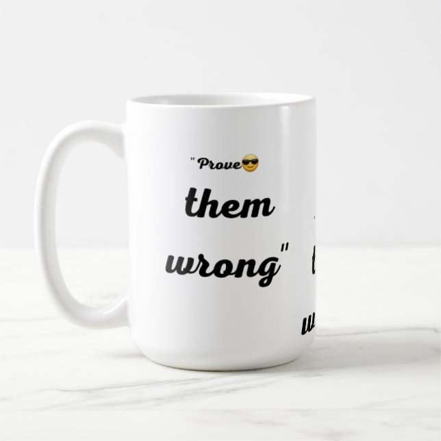 De Café Caneca motivacional (Esquerda)