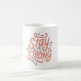 De Café Caneca Motivacional Fique Forte