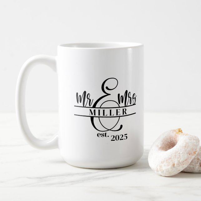 De Café Caneca Mr. & Mrs. (Com Donut)